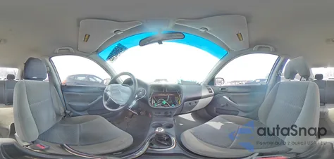 2004 Honda Civic Dx из США, поврежденный, VIN 2HGES15184H509098